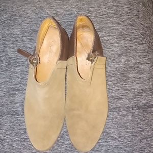 Madewell ankle boots  size 7 1/2 two tone